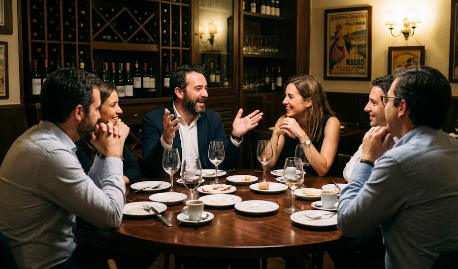 스페인 비즈니스 만찬