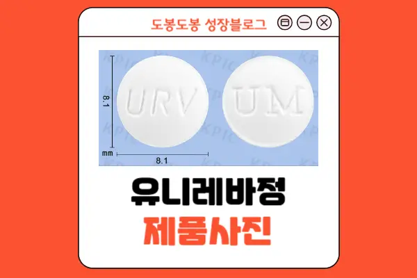 유니레바정 성상 정보 이미지