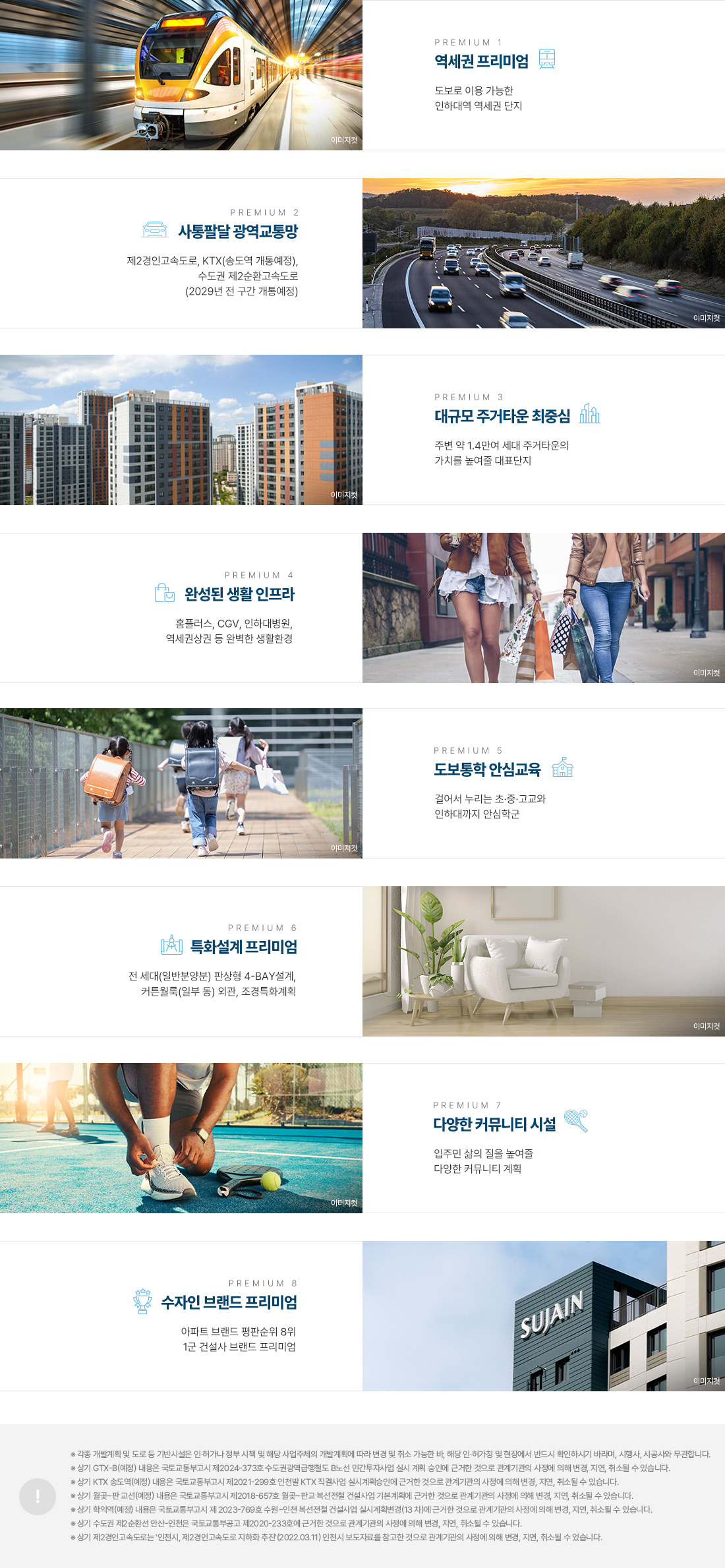 인하대역 수자인 로이센트 아파트 프리미엄