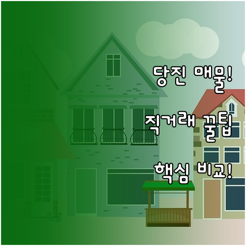 당진 지역 부동산 매물 비교와 효율적..