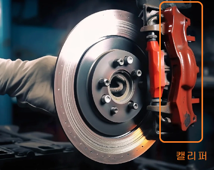 브레이크-소음발생원인-캘리퍼고장