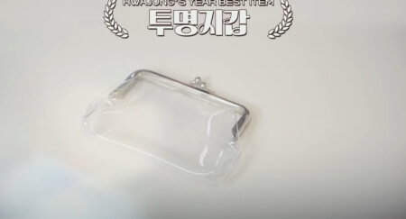 최화정 투명지갑