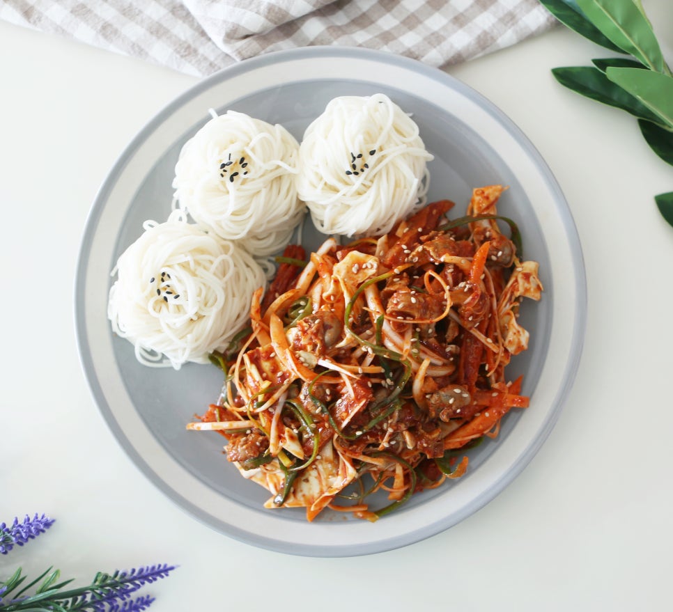 골뱅이무침 골뱅이소면무침