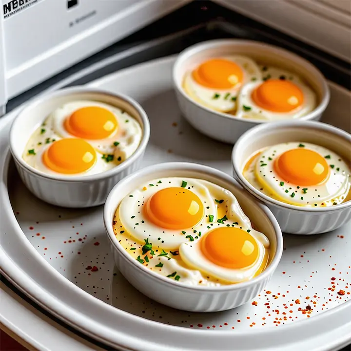 계란후라이,계란찜 전자레인지