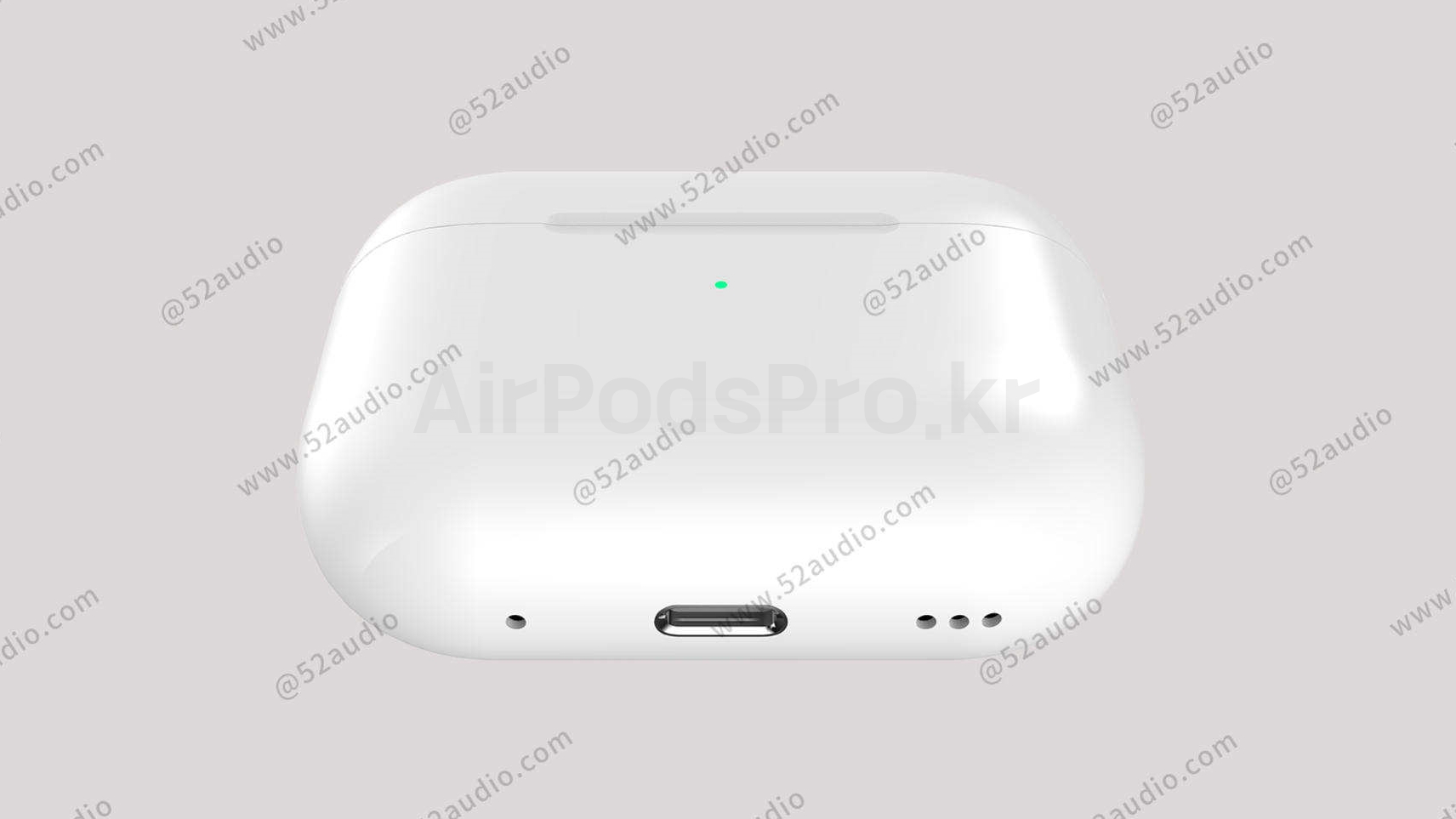 에어팟 프로 2세대 케이스 디자인 앞모습