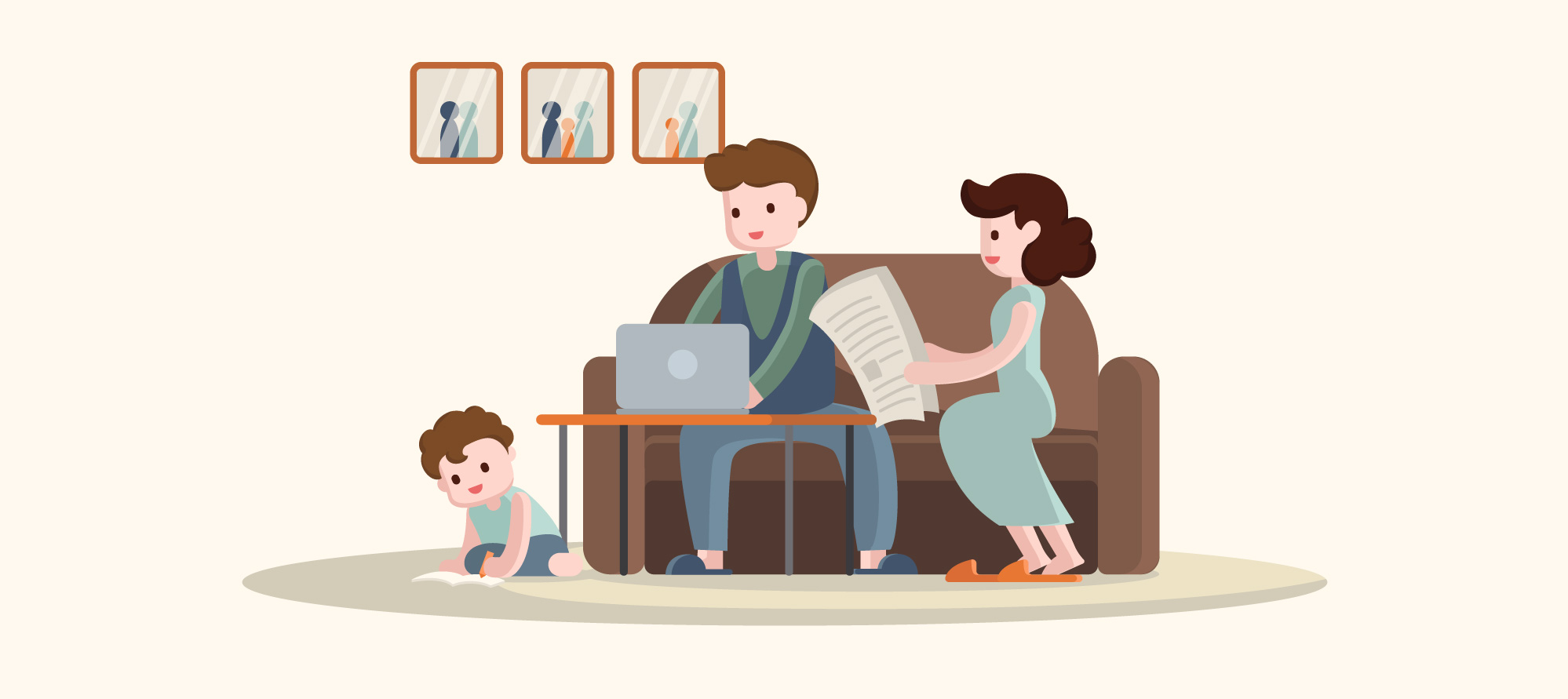 육아 근로 병행이미지