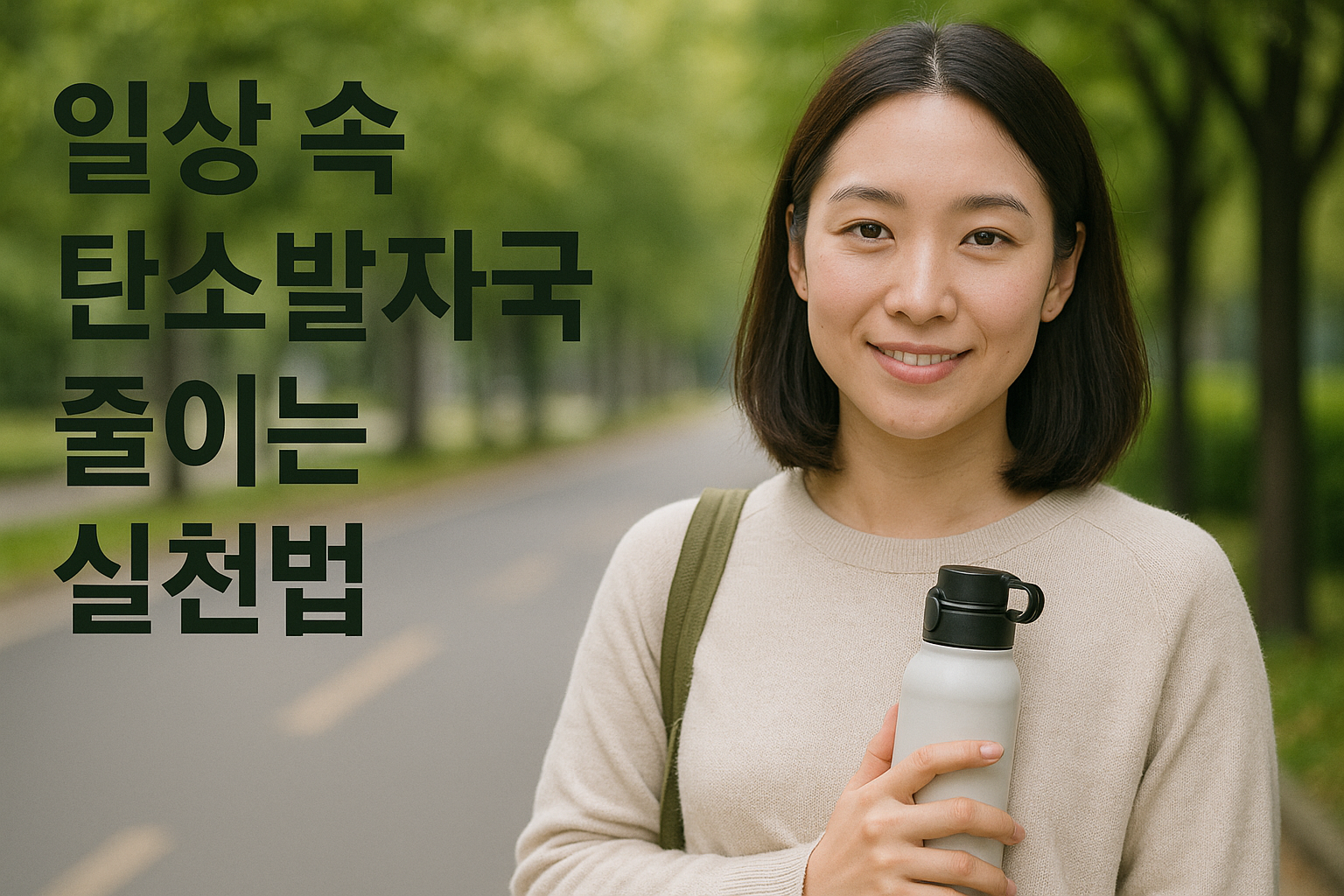 일상 속 탄소발자국 줄이는 실천법 관련 이미지