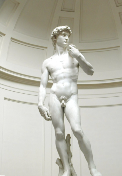 미켈란젤로의 작품 비교 (초기, 중기, 말기)