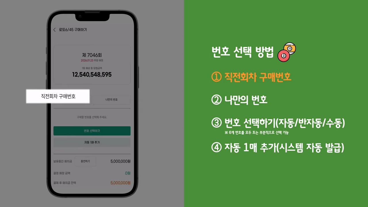 로또복권 모바일 구매