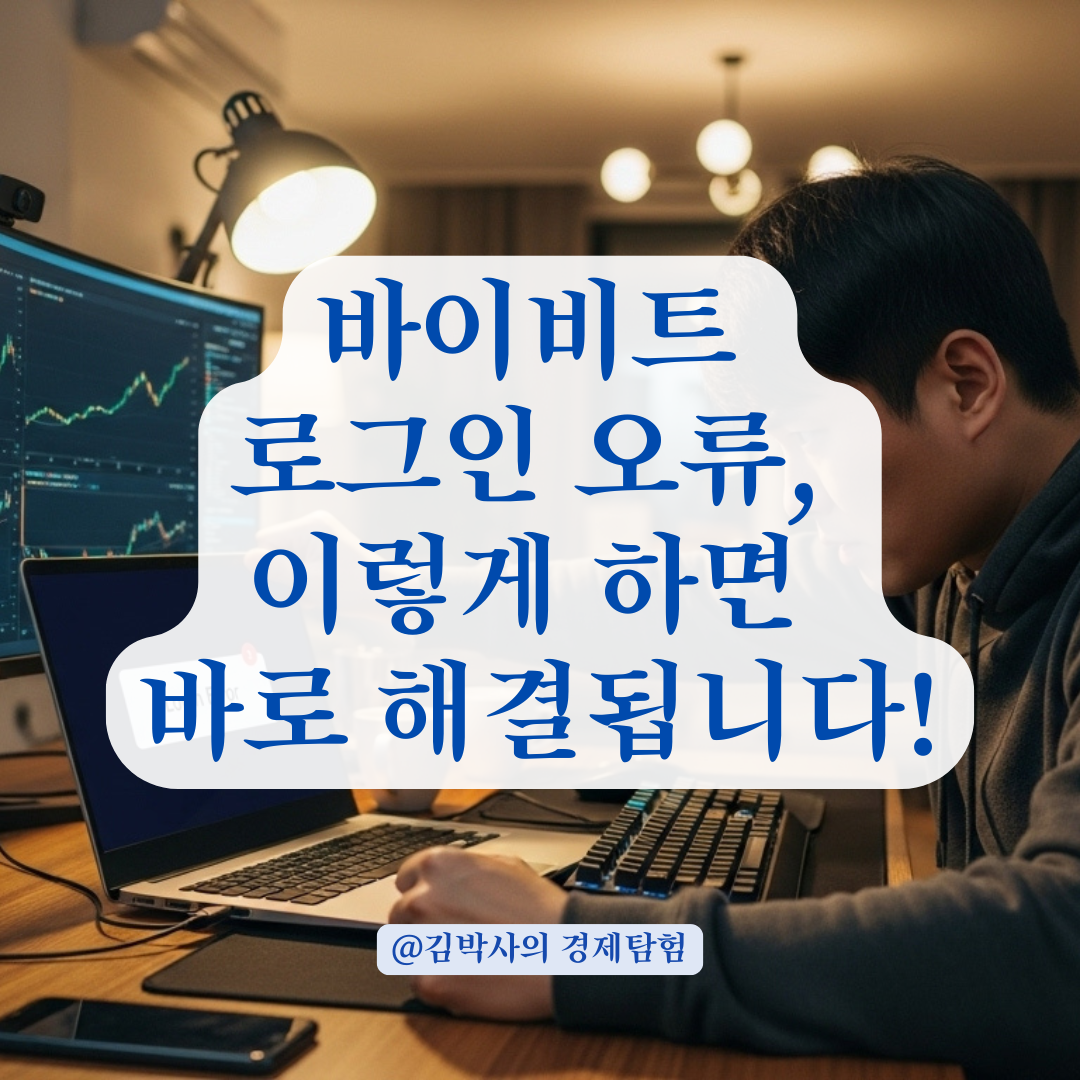 바이비트 로그인 오류 발생 시 즉시 시도해볼 수 있는 해결 방법 총정리.