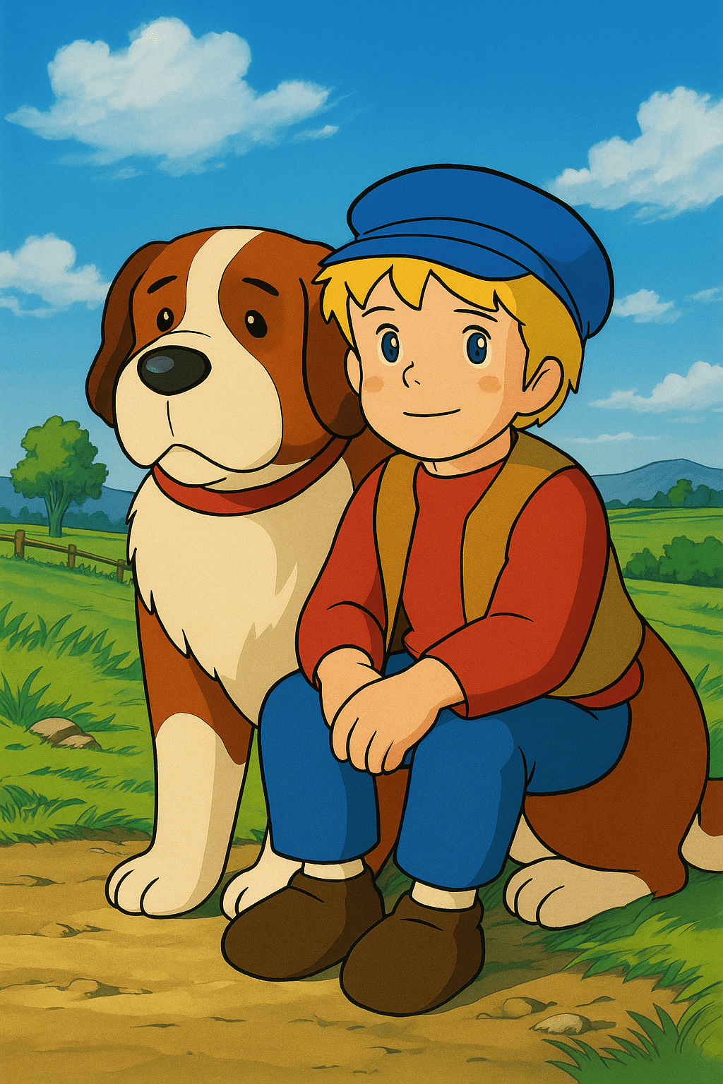 넬로와 파트라슈의 이미지 AI generated illustration