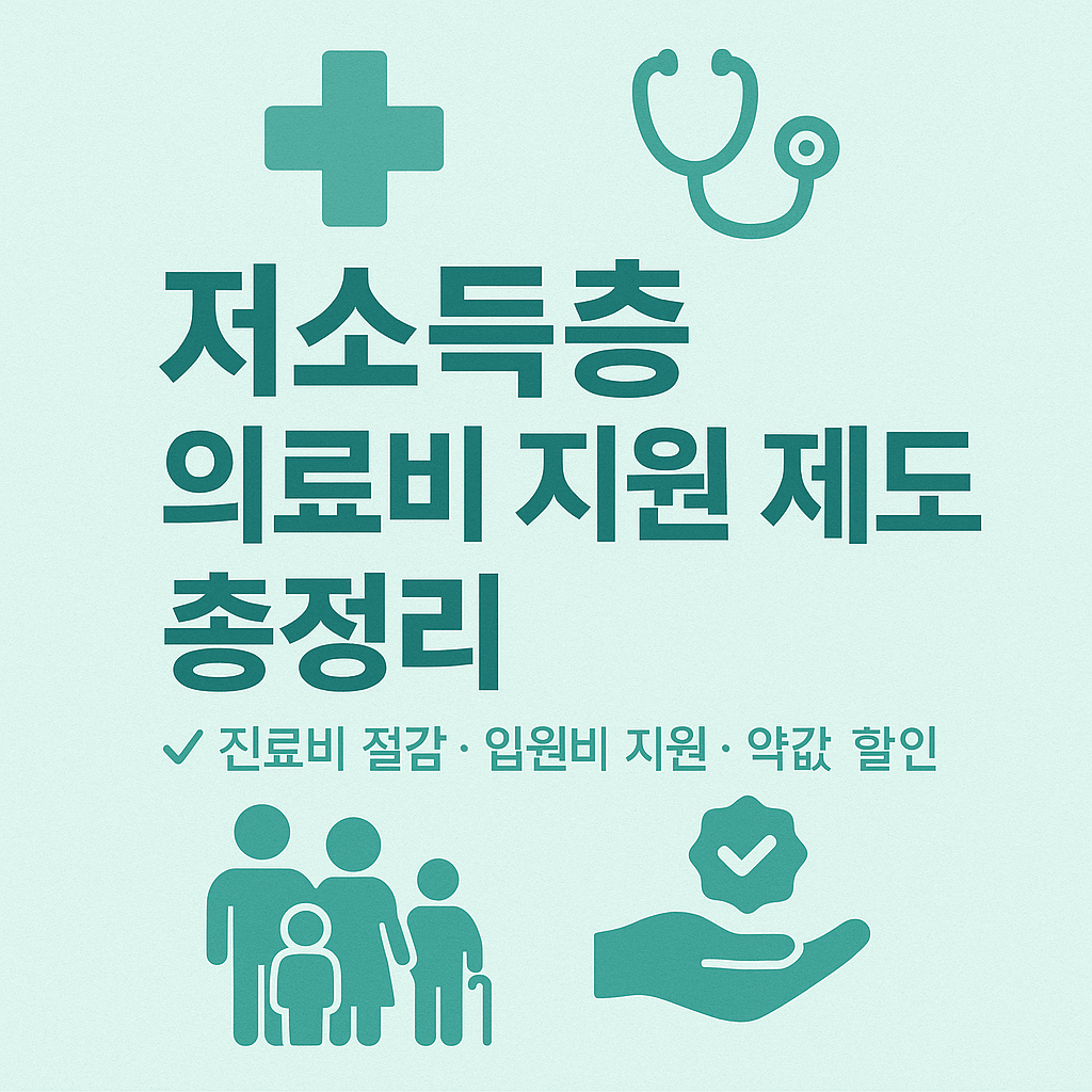 저소득층 의료비 지원 관련 이미지