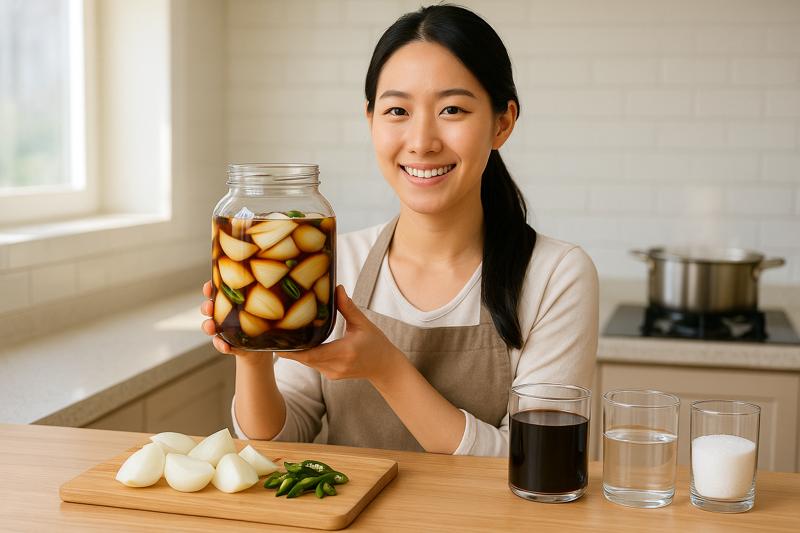 양파장아찌 만들기 - 무르지 않게 담그는 레시피