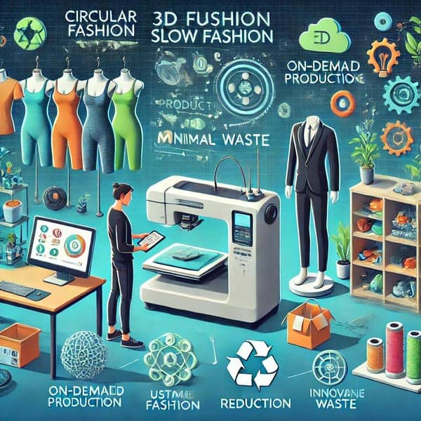 3D 프린팅 기술이 슬로우 패션에 미치는 영향
