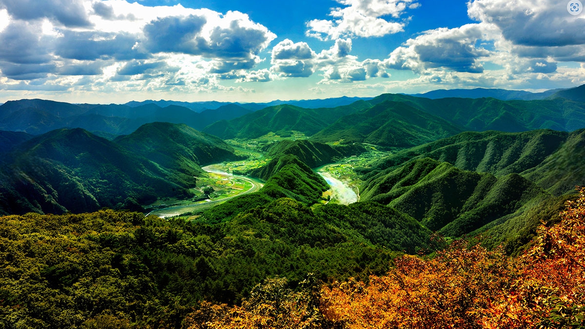 정선군-상정바위산-정상