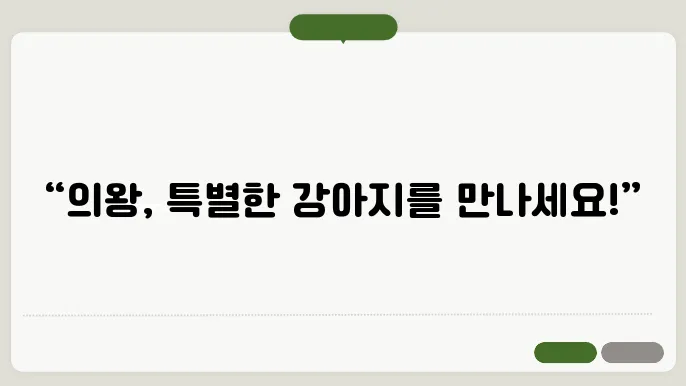 강아지 품종별 특성