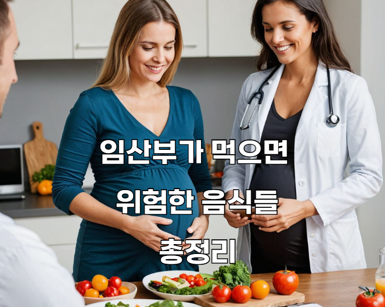 임산부 먹으면 안되는 음식 사진