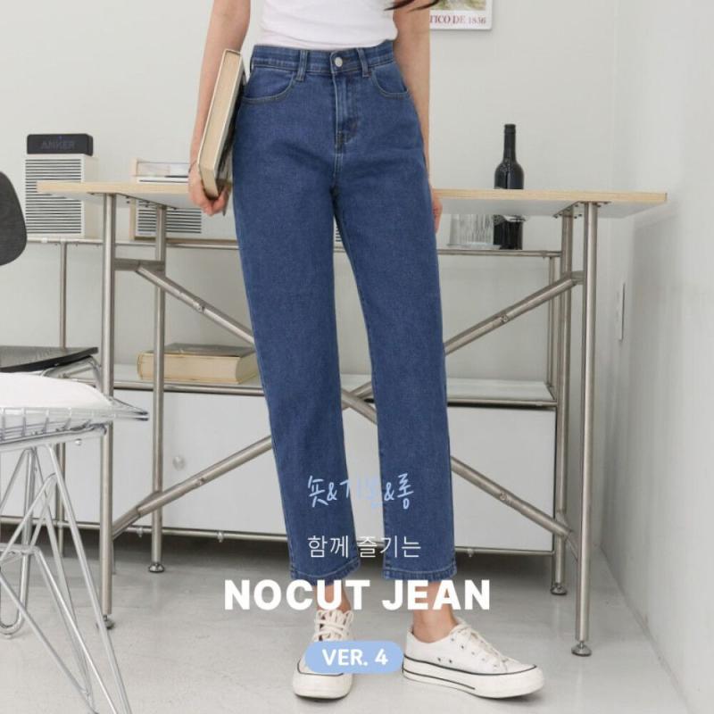 포레스트핏 포레스트핏 노컷진4탄 배기 청바지 4컬러