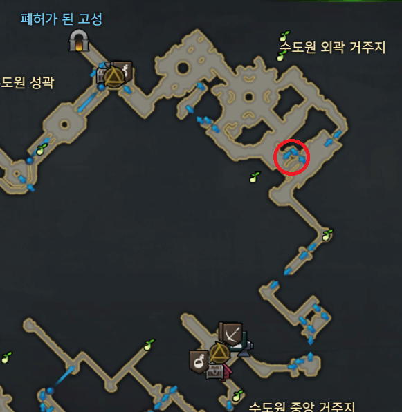 로스트아크 페이튼 그늘진 절벽 돌발퀘스트2(돌발퀘) 장소