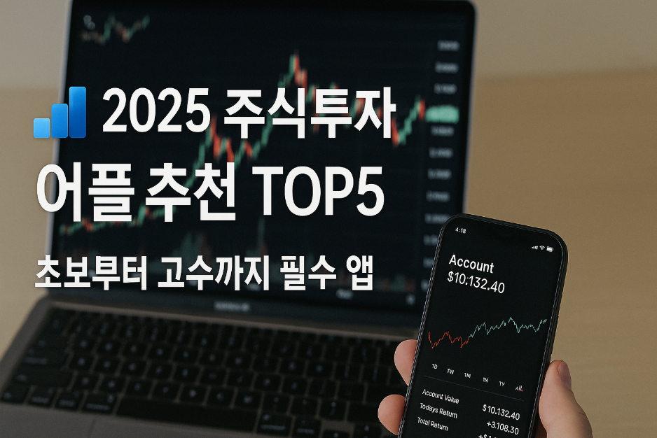 2025 주식투자 어플 추천 TOP5