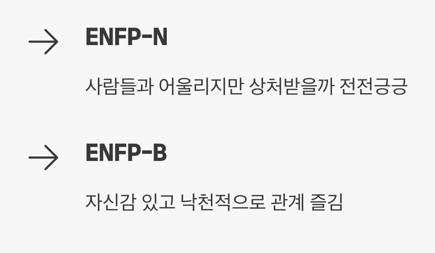 MBTI와 NBTI&amp;#44; 함께 보는 시너지
