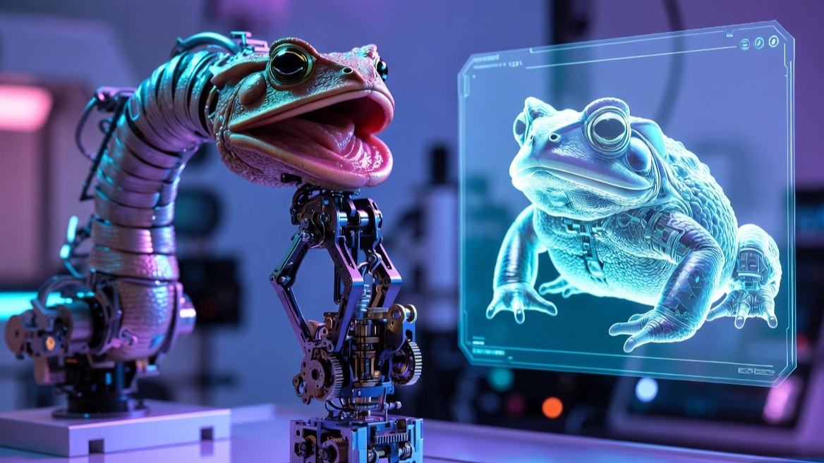 두꺼비의 사냥 메커니즘을 응용한 미래형 소프트 로보틱스 기술