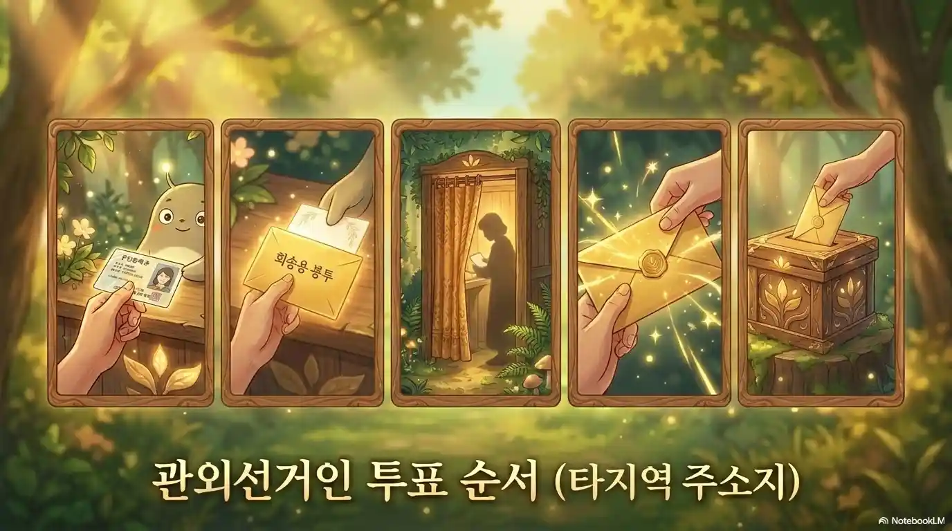 관외선거인 투표 절차