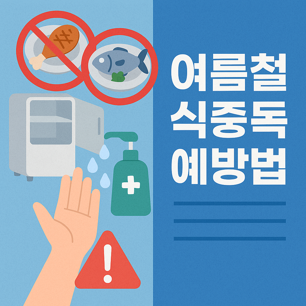 여름철 식중독 예방법