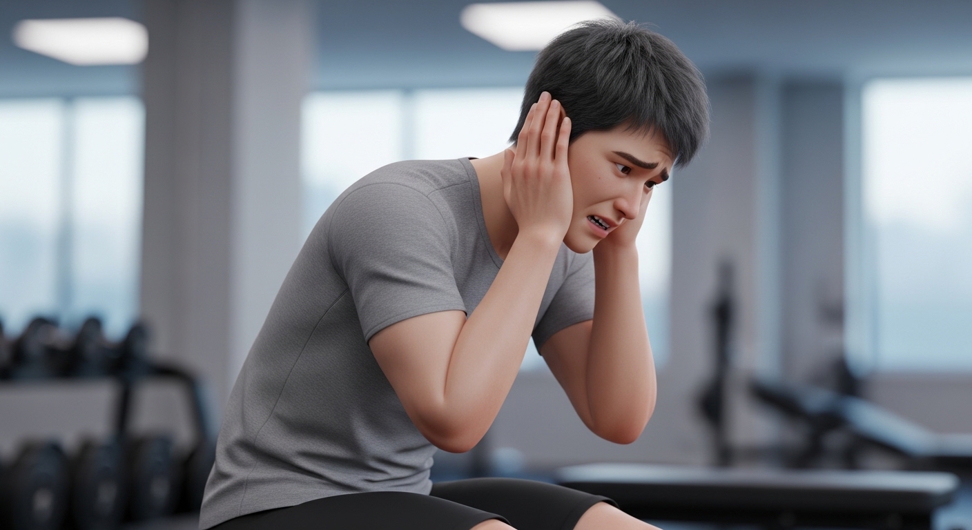 고강도 운동과 복압 상승의 위험성