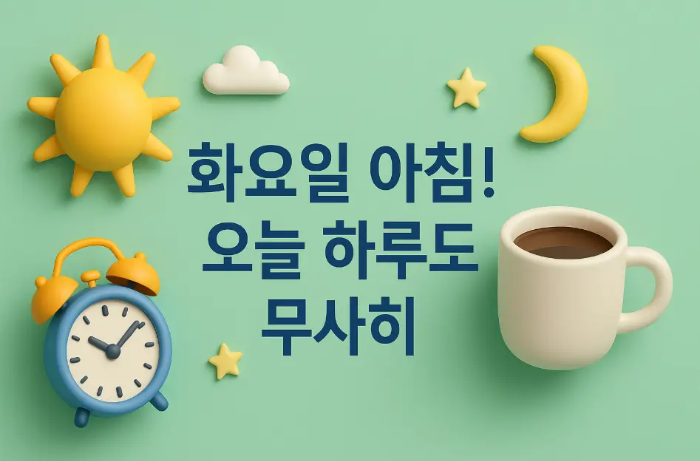 센스-있는-화요일-인사말