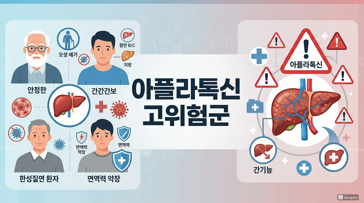 아플라톡신이 특히 위험한 사람들