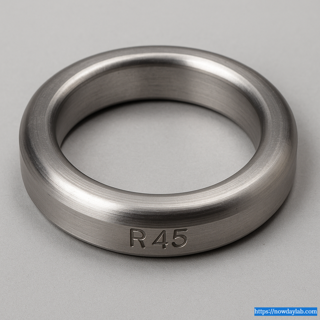 RTJ gaskets – octagonal and oval cross-section types for API flanges.