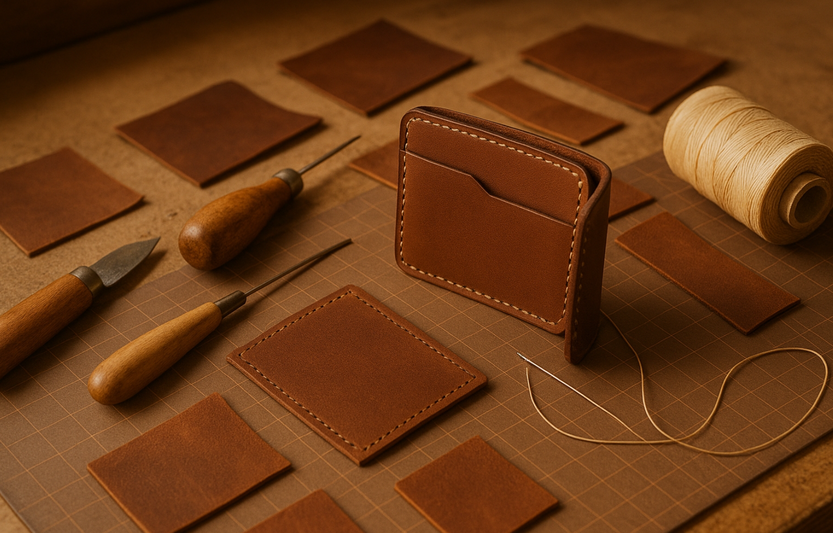 가죽공예 관련 사진