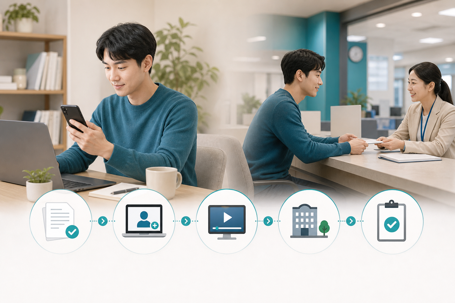 실업급여 신청방법|이직확인서·구직신청·수급자격 교육 내용 설명 이미지 2