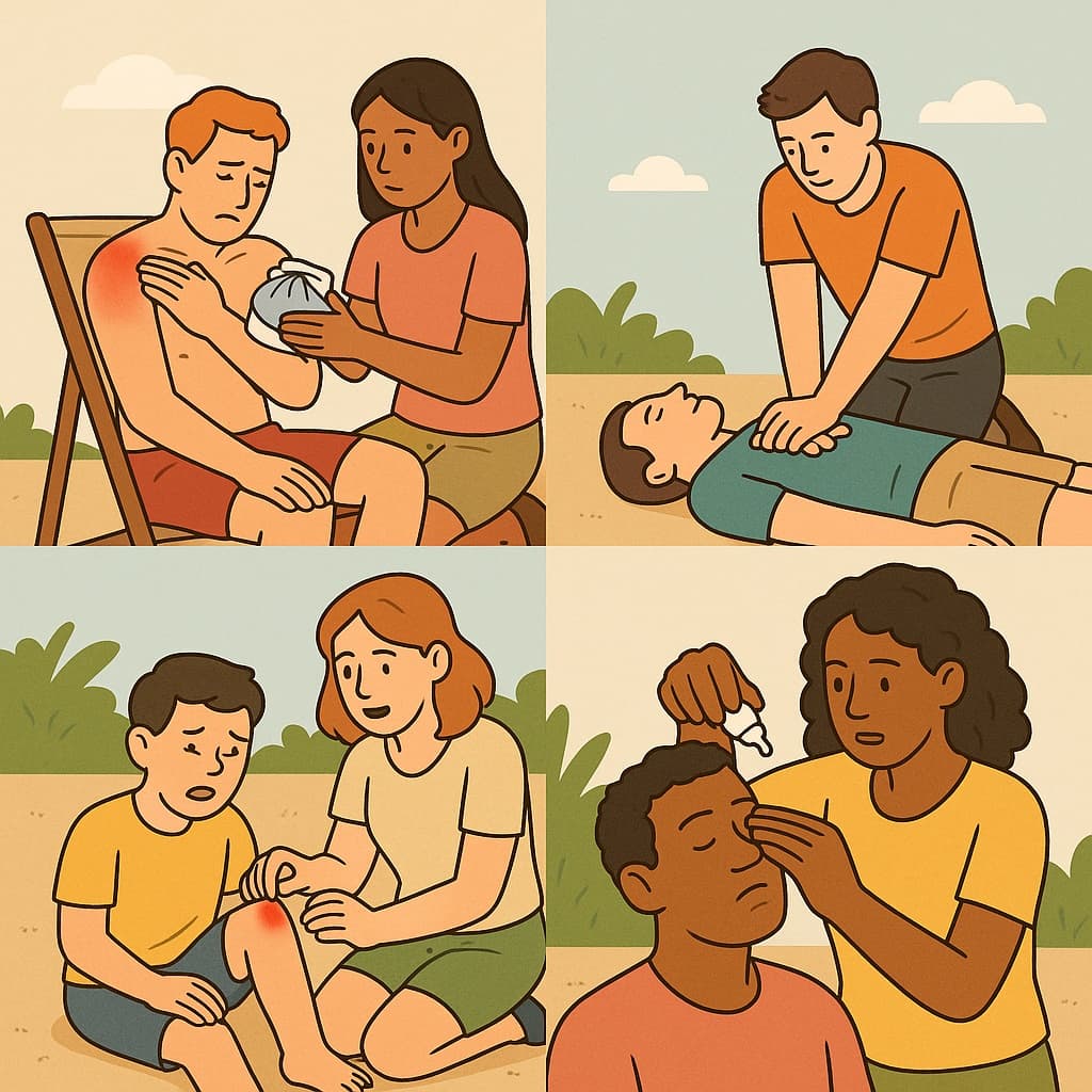 🩹🚑 2025년 휴가지 응급처치, 이것만 알면 안심! 안전한 여행을 위한 필수 가이드 🏖️🩺