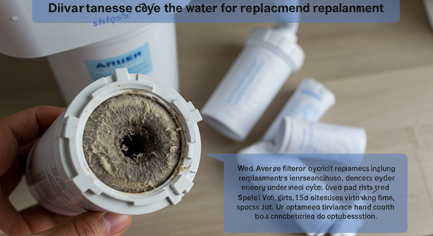 정수기의 핵심, 필터 교체 주기! 📌