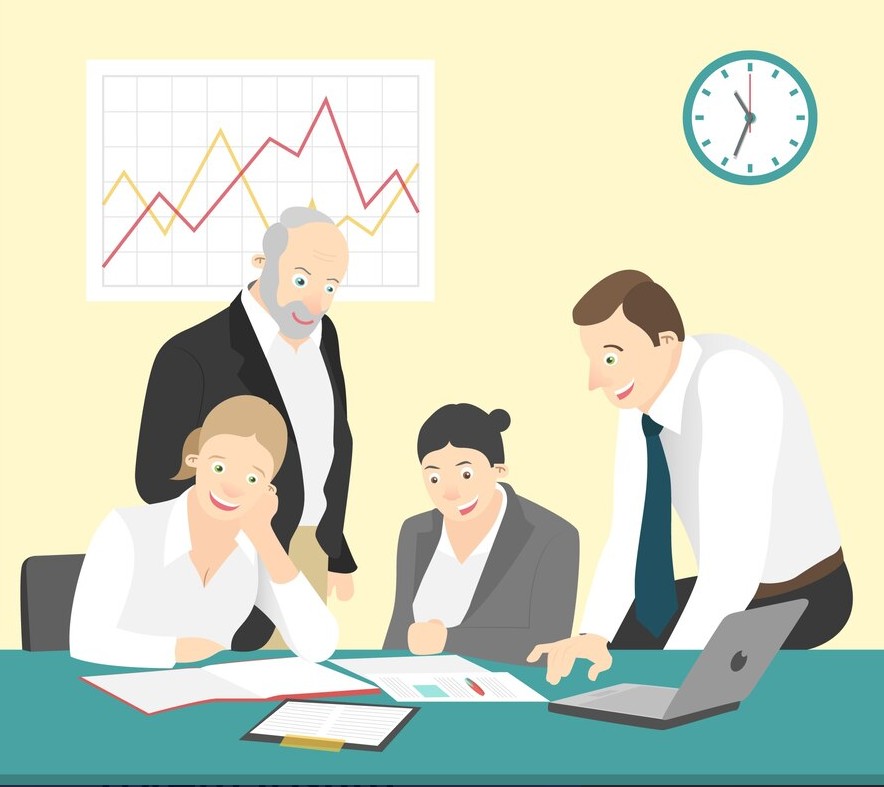 선배들로부터 금융교육받는 20대 사회초년생