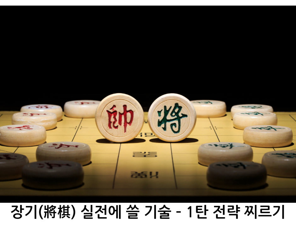 장기(將棋) 실전에 쓸 기술 – 1탄 전략 찌르기