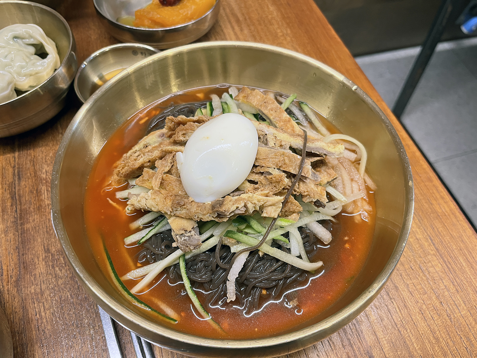 물비빔냉면