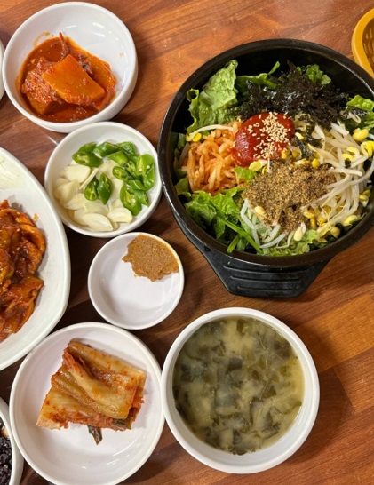 전주-청국장백반-시골가마솥집-돌솥비빔밥