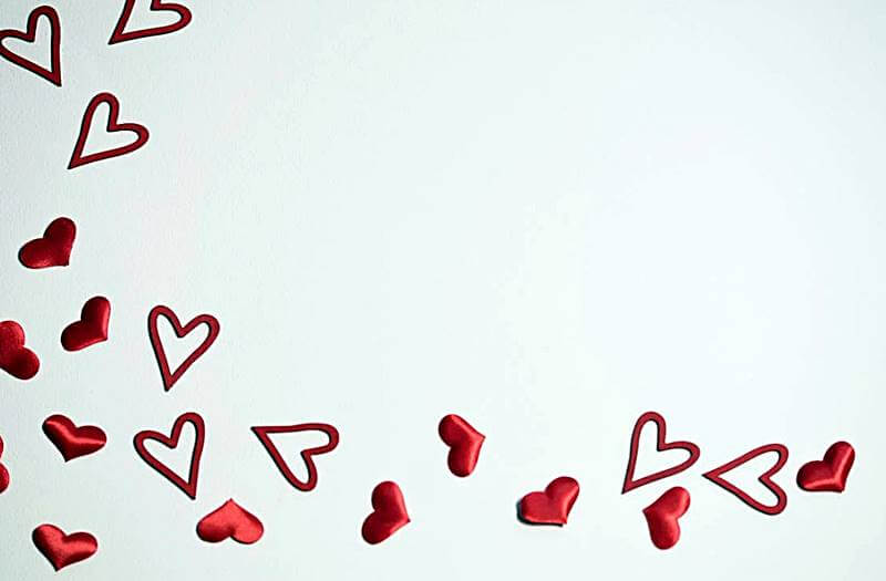 사랑스러운-하트문양-모습