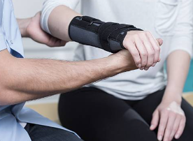 손목 터널 증후군 부목