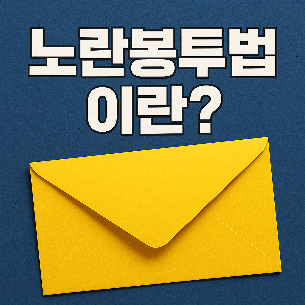 노란봉투법이란? 2025년 현재 쟁점과 의미 정리