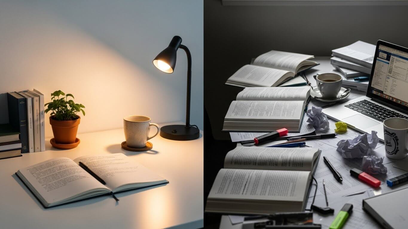 감정학 연구 : 미루지 않았을 때와 미뤘을 때 감정 잔존 비교