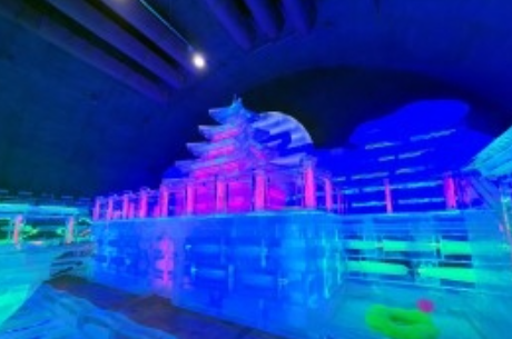 실내 얼음 조각 광장 3