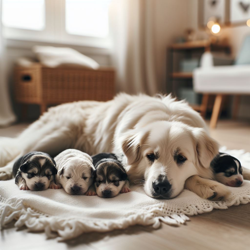 강아지 임신 출산