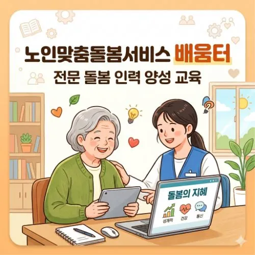 노인맞춤돌봄서비스 배움터 ❘ 부모님 안심 케어 신청 자격과 혜택 완벽 가이드