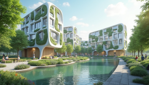 친환경 토목 공학 이미지입니다.