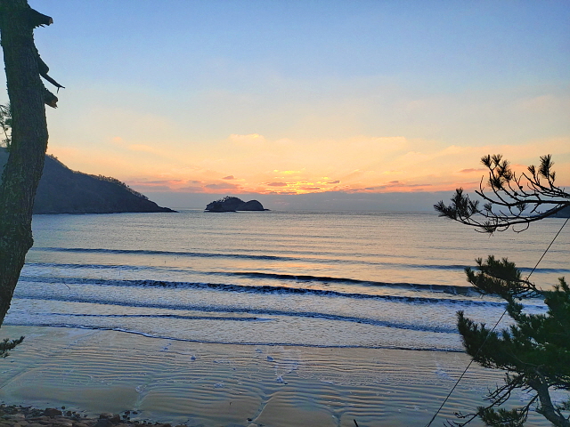 신안 자은도 일몰