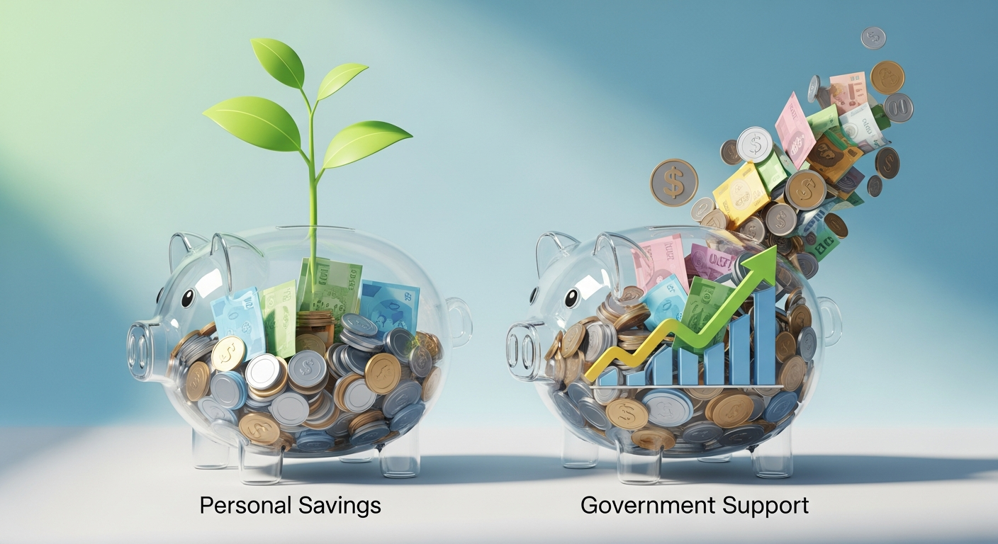 희망저축계좌Ⅱ의 가장 큰 장점은 확정 수익률에 가까운 정부 매칭 지원입니다